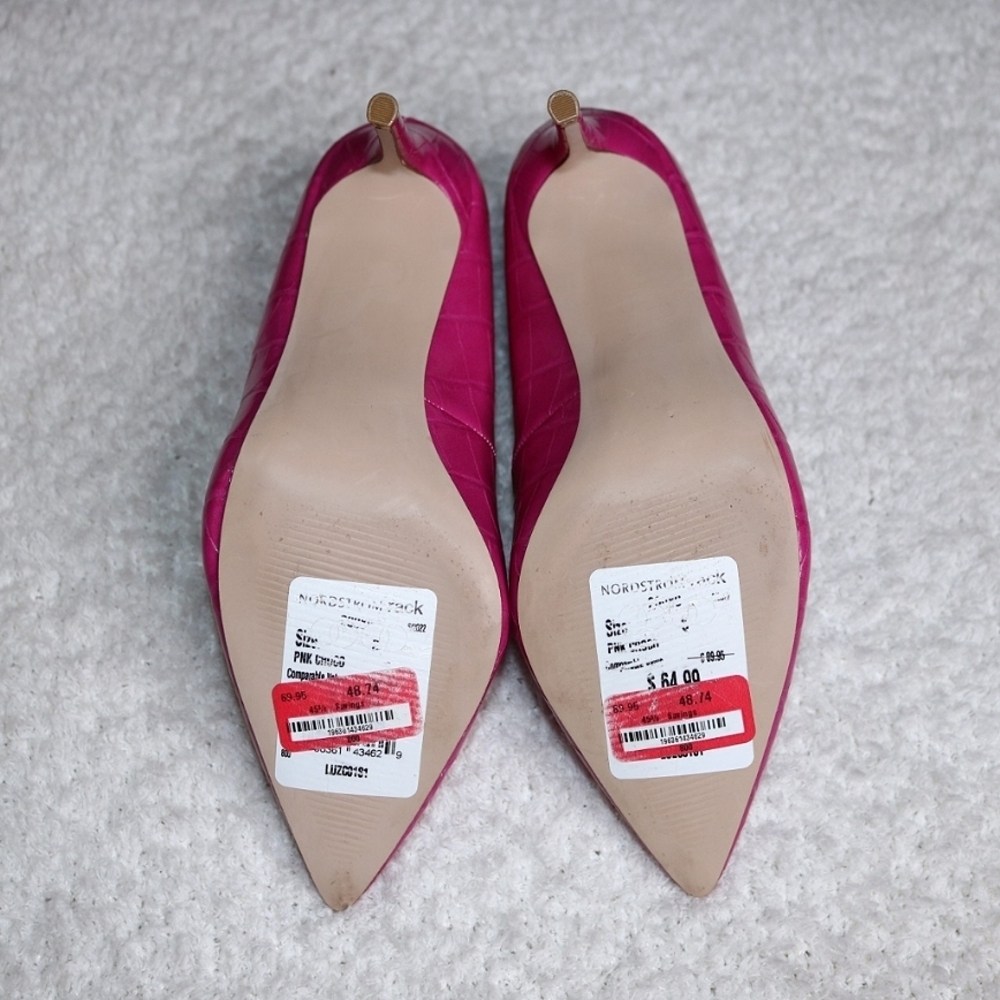 Steve Madden Vala-C Pointed Toe Pump in Pink Size 6 NWOB - Picture 5 of 5